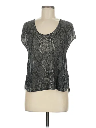 Pre-owned Kenneth Cole New York Short Sleeve T-shirt In Gray