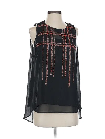 Pre-owned Kenneth Cole New York Sleeveless Blouse In Black