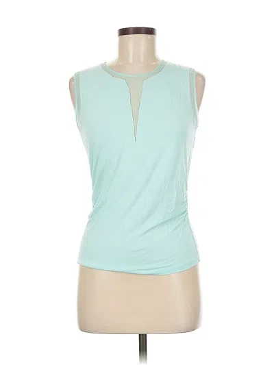 Pre-owned Kenneth Cole New York Sleeveless T-shirt In Blue