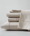 Kenneth Cole New York Solid Cationic Brushed Microfiber 4 Piece Sheet Set, Queen In Sand Beige