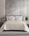 Kenneth Cole New York Solid Stonewashed 2-pc. Quilt Set, Twin In Neutral