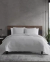 Kenneth Cole New York Solid Washed Channel Stitch Quilt Set In White