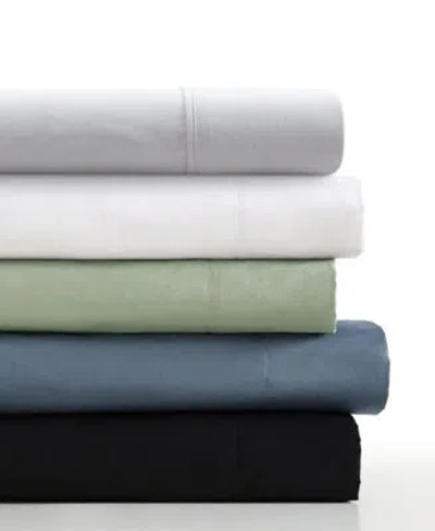 Kenneth Cole New York Solution Solid Microfiber Sheet Sets In Grey