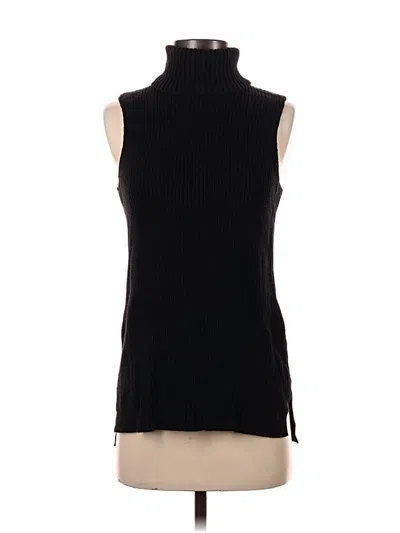 Pre-owned Kenneth Cole New York Sweater Vest In Black