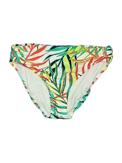 Pre-owned Kenneth Cole New York Swimsuit Bottoms In White