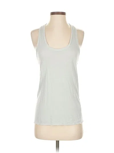 Pre-owned Kenneth Cole New York Tank Top Silver Halter Neckline Tops