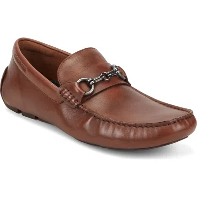 Kenneth Cole New York Theme Bit Moc Toe Driving Loafer In Brown