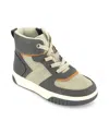 Kenneth Cole New York Toddler Boys Cyril Amir High Top Sneakers In Grey
