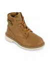 Kenneth Cole New York Toddler Boys Pace Zamir Moto Boots In Cognac