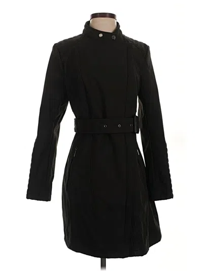 Pre-owned Kenneth Cole New York Trenchcoat In Black