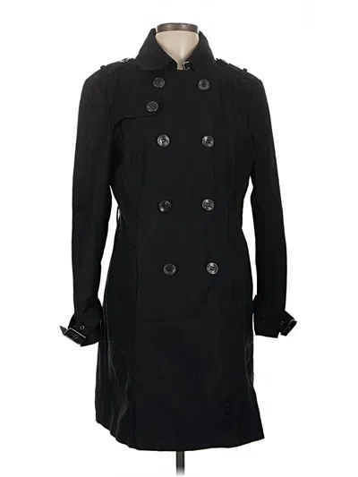 Pre-owned Kenneth Cole New York Trenchcoat In Black