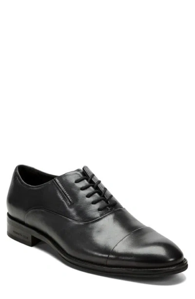 Kenneth Cole New York Tully Cap Toe Oxford In Black