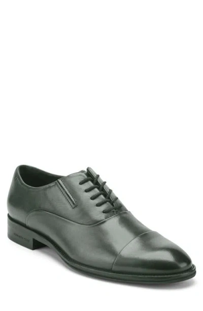 Kenneth Cole New York Tully Cap Toe Oxford In Green