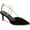 Kenneth Cole New York Umi Womens Adjustable Leather Pumps In Multi