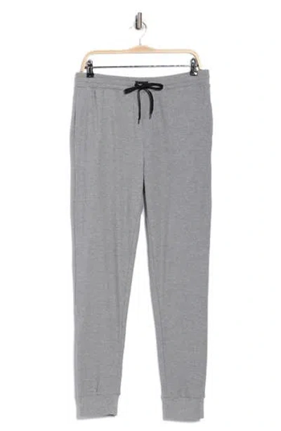 Kenneth Cole New York Waffle Knit Sleep Joggers In Gray
