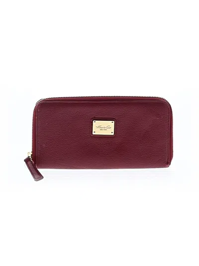Pre-owned Kenneth Cole New York Wallet In Burgundy