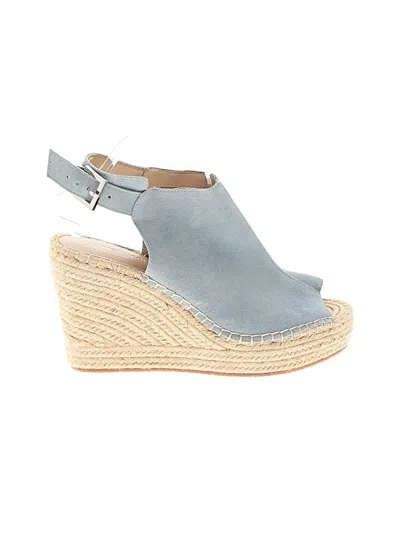 Pre-owned Kenneth Cole New York Wedges In Blue