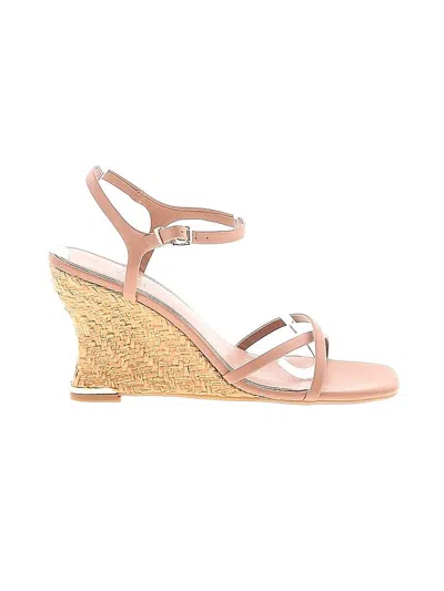 Pre-owned Kenneth Cole New York Wedges In Brown