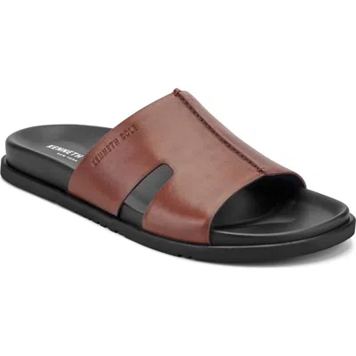 Kenneth Cole New York Willy Slide Sandal In Brown