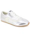 Kenneth Cole New York Women's Alma Lace Up Sneakers In Silver