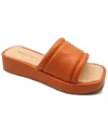 Kenneth Cole New York Andreanna Flat In Orange