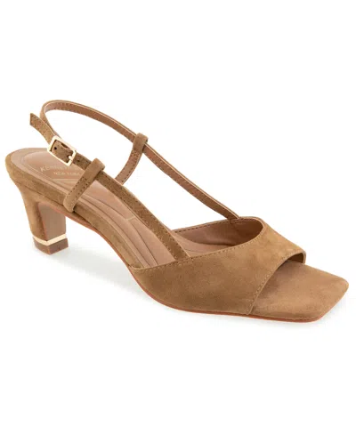 Kenneth Cole New York Anna Suede Heel In Multi