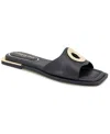 Kenneth Cole New York Women's Asher Flat Sandals In Black