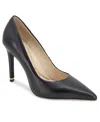 Kenneth Cole New York Bentley 100 Leather Pump In Black Leather