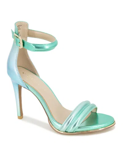 Kenneth Cole New York Women's Brooke Ankle Strap Sandals In Blue