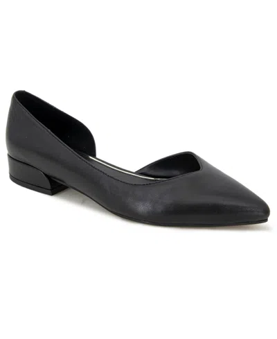 Kenneth Cole New York Women's Carolyn Pointy Toe Flats In Black