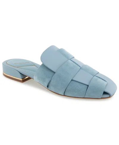 Kenneth Cole New York Women's Faina Slip-on Mules In Sky Blue