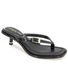 Kenneth Cole New York Women's Gillie Kitten Heel Sandals In Black Croco