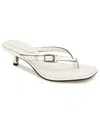 Kenneth Cole New York Women's Gillie Kitten Heel Sandals In Cream Croco