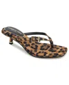 Kenneth Cole New York Women's Gillie Kitten Heel Sandals In Leopard