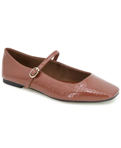 Kenneth Cole New York Women's Jasper Plain Ballet Flats In Brown