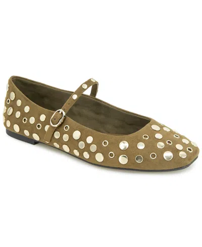 Kenneth Cole New York Women's Jasper Stud Ballet Flats In Green