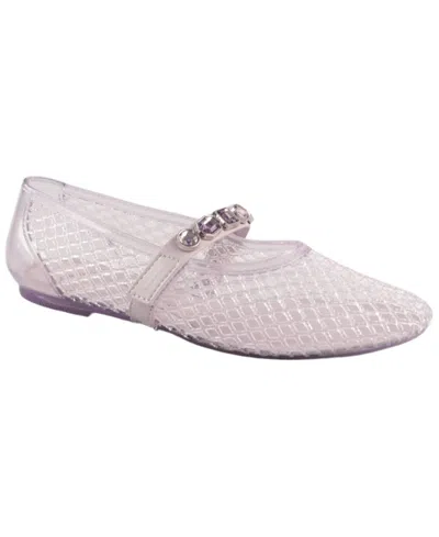 Kenneth Cole New York Women's Jazzy Jelly Mary Jane Ballet Flats In Purple