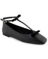 Kenneth Cole New York Women's Juliet Ballet Flats In Black Leather