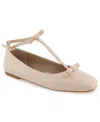 Kenneth Cole New York Women's Juliet Ballet Flats In Sand Leather