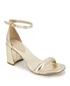 Kenneth Cole New York Luisa Sandal In Gold
