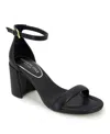 Kenneth Cole New York Luisa Woven Womens Open Toe Round Toe Block Heels In Multi