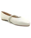 Kenneth Cole New York Women's Magnolia Mary Jane Ballet Flat In Ecru