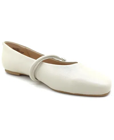 Kenneth Cole New York Women's Magnolia Mary Jane Ballet Flat In Beige