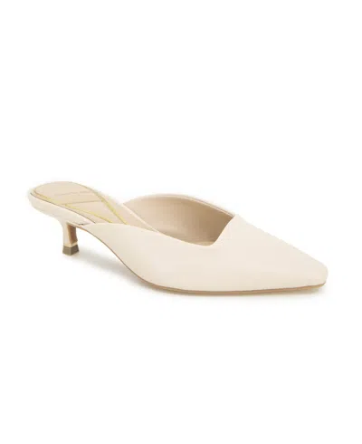 Kenneth Cole New York Women's Margo Kitten Heel Mule In Whitecap