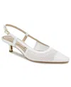 Kenneth Cole New York Women's Martha Mesh Kitten Heel Pumps In White