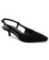 Kenneth Cole New York Martha Slingback Pump In Black Suede