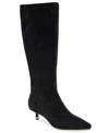 Kenneth Cole New York Women's Meredith Knee High Kitten Heel Boots In Black