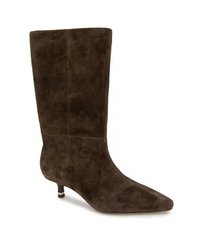 KENNETH COLE NEW YORK WOMEN'S MERYL KITTEN HEEL BOOTS