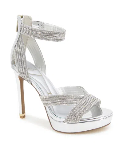 Kenneth Cole New York Nadine Jewel Platform Sandal In Multi