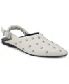 Kenneth Cole New York Women's Nicola Slingback Flats In Vanilla Leather